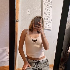 Custom butterfly tank